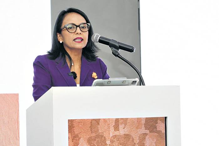Edith Castillo, representante nacional de Unfpa. Edith Castillo, representante nacional de Unfpa.