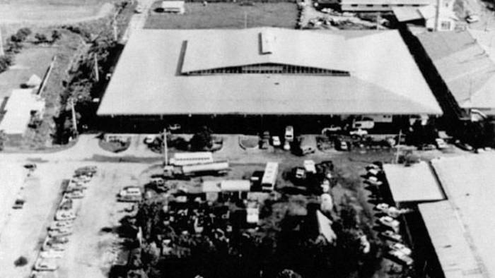 Vista aérea del área de Albrook 3: Galpón de Albrook. Vista aérea del área de Albrook 3: Galpón de Albrook.