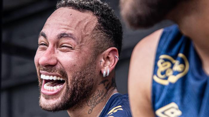 El delantero brasileño, Neymar Jr. El delantero brasileño, Neymar Jr.