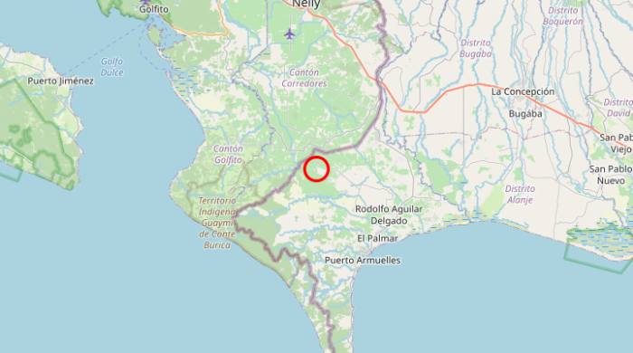 Un sismo de magnitud 5,2 en la escala de Richter sacudió este sábado la frontera entre Panamá y Costa Rica Un sismo de magnitud 5,2 en la escala de Richter sacudió este sábado la frontera entre Panamá y Costa Rica