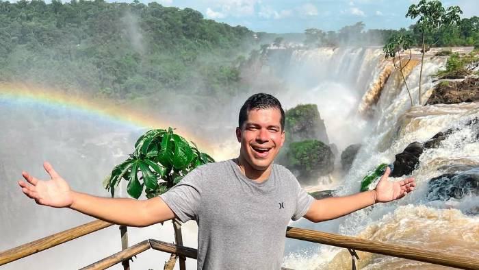 Las cataratas del Iguazú, en la provincia de Misiones, Argentina. Las cataratas del Iguazú, en la provincia de Misiones, Argentina.