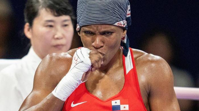 La boxeadora panameña, Atheyna Bylon. La boxeadora panameña, Atheyna Bylon.
