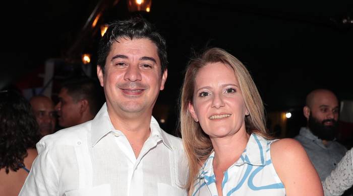 Victor Ríos y Daniela Cheldi Victor Ríos y Daniela Cheldi
