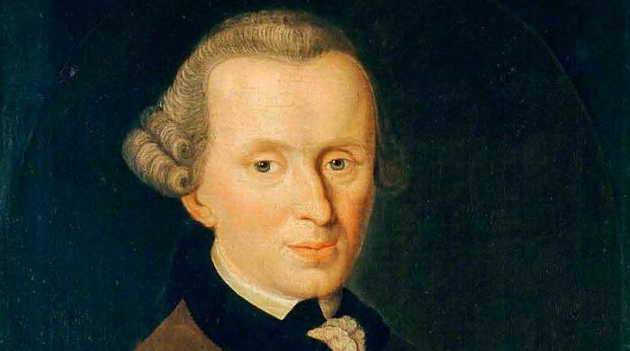 Retrato del filósofo prusiano, Emmanuel Kant. Retrato del filósofo prusiano, Emmanuel Kant.