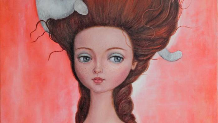 “Despeinada” (60 x 80 cm, óleo en lienzo, 2025). “Despeinada” (60 x 80 cm, óleo en lienzo, 2025).