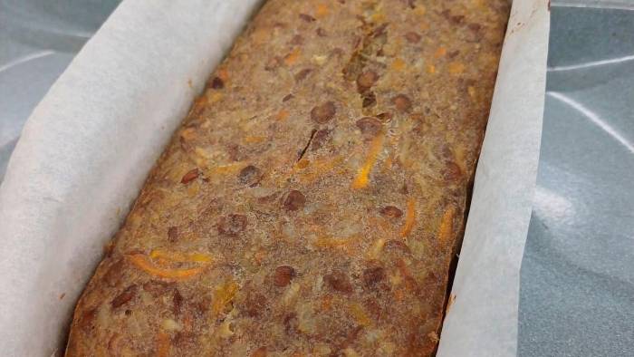 El ‘veggieloaf’ es un pan preparado con diferentes vegetales. El ‘veggieloaf’ es un pan preparado con diferentes vegetales.