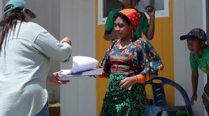 Fueron trasladas 300 familias. Fueron trasladas 300 familias.