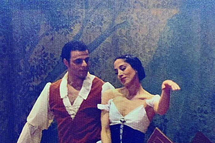 Sasa Adeamovic junto a Maruja Herrera. Sasa Adeamovic junto a Maruja Herrera.