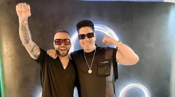 El dúo venezolano grabará dos canciones tituladas ‘Mas nada’ y ‘Eternos’. El dúo venezolano grabará dos canciones tituladas ‘Mas nada’ y ‘Eternos’.