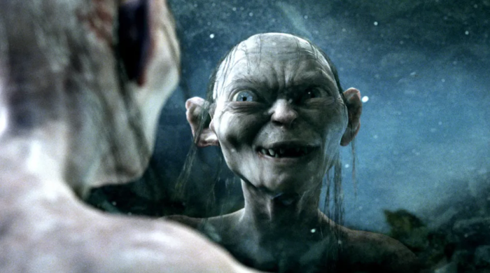 Gollum en la cinta de 2003 de “El señor de los anillos”.