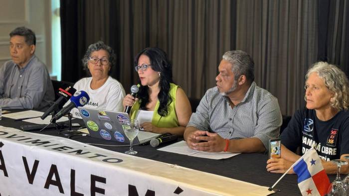 Organizaciones civiles se pronunciaron en contra de la minería metálica. Organizaciones civiles se pronunciaron en contra de la minería metálica.
