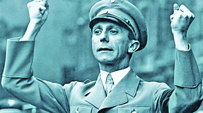 Joseph Goebbels, político alemán que ocupó el cargo de ministro para la Ilustración Pública y Propaganda del Tercer Reich entre 1933 y 1945. Joseph Goebbels, político alemán que ocupó el cargo de ministro para la Ilustración Pública y Propaganda del Tercer Reich entre 1933 y 1945.