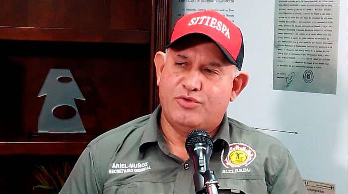 Ariel Muñoz, secretario general de Sitiespa. Ariel Muñoz, secretario general de Sitiespa.
