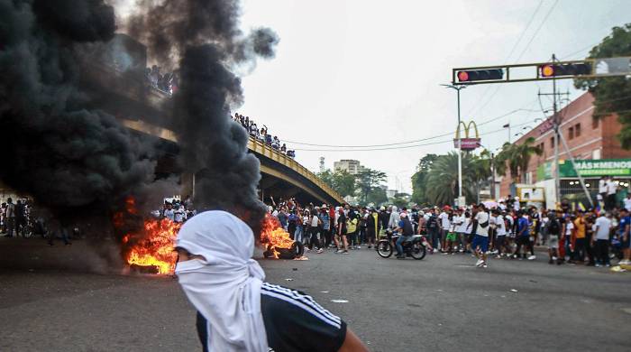 Miles de opositores salieron a las calles de Venezuela para reivindicar el triunfo de su candidato Edmundo González Urrutia. Miles de opositores salieron a las calles de Venezuela para reivindicar el triunfo de su candidato Edmundo González Urrutia.