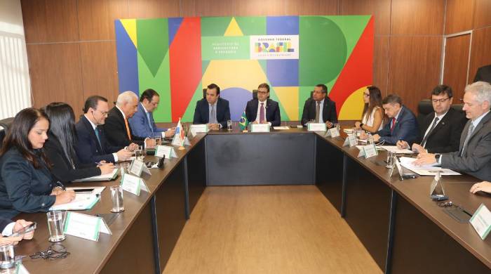 La delegación panameña se reunión con altas autoridades de Brasil con miras a avanzar en la adhesión de Panamá al Mercado Común del Sur (Mercosur). La delegación panameña se reunión con altas autoridades de Brasil con miras a avanzar en la adhesión de Panamá al Mercado Común del Sur (Mercosur).