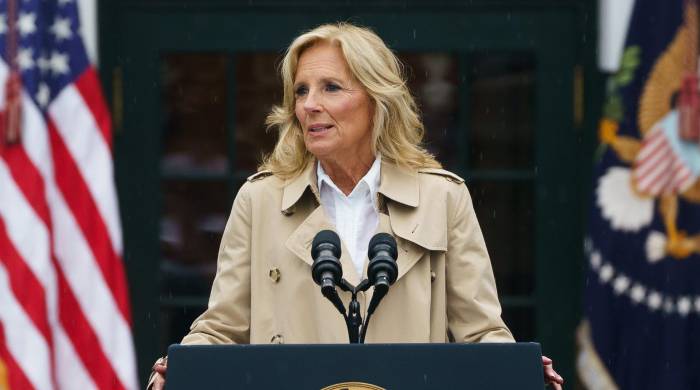 La primera dama de Estados Unidos, Jill Biden, en una foto de archivo. La primera dama de Estados Unidos, Jill Biden, en una foto de archivo.