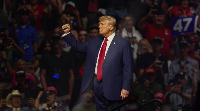 Donald Trump logró hacer de sí mismo una marca. Donald Trump logró hacer de sí mismo una marca.