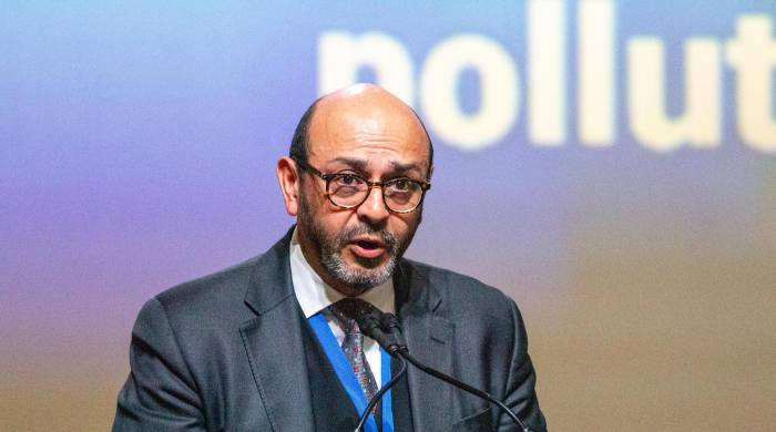 El presidente del Comité Intergubernamental de Negociación de la ONU para el desarrollo de un tratado internacional contra la contaminación plástica, el diplomático ecuatoriano Luis Vayas Valdivieso. El presidente del Comité Intergubernamental de Negociación de la ONU para el desarrollo de un tratado internacional contra la contaminación plástica, el diplomático ecuatoriano Luis Vayas Valdivieso.
