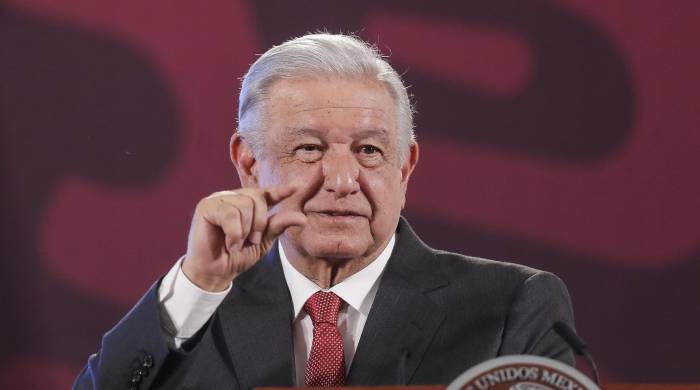 El presidente de México, Andrés Manuel López Obrador, participa este jueves en una conferencia de prensa en el Palacio Nacional, de la Ciudad de México. El presidente de México, Andrés Manuel López Obrador, participa este jueves en una conferencia de prensa en el Palacio Nacional, de la Ciudad de México.