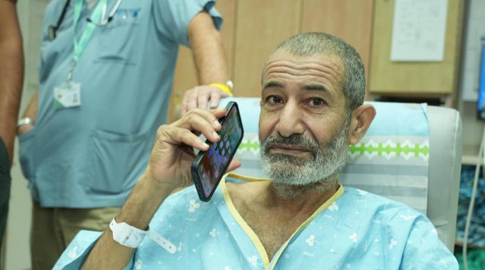 El Ejército de Israel rescató al rehén Kaid Farhan al Qadi, de 52 años, donde permanecía secuestrado por el grupo islamista Hamás desde el ataque del 7 de octubre del 2023. El Ejército de Israel rescató al rehén Kaid Farhan al Qadi, de 52 años, donde permanecía secuestrado por el grupo islamista Hamás desde el ataque del 7 de octubre del 2023.