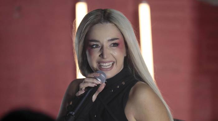 La cantante española Lola Índigo se presenta en concierto este viernes en Bogotá. La cantante española Lola Índigo se presenta en concierto este viernes en Bogotá.