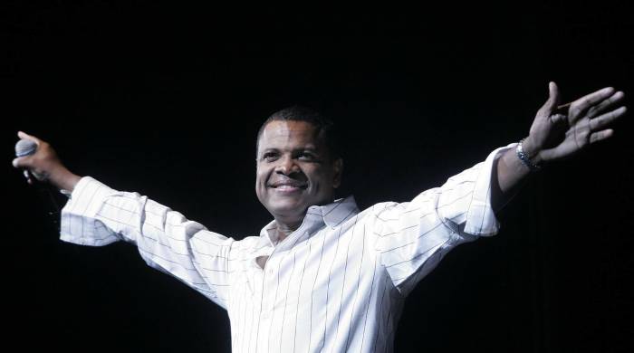 Fotografía de archivo del cantautor colombiano de vallenato Omar Geles. Fotografía de archivo del cantautor colombiano de vallenato Omar Geles.