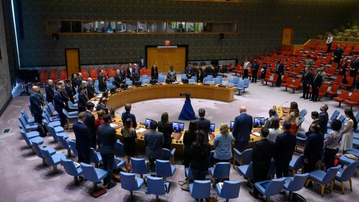 Fotografía de archivo del Consejo de Seguridad de la ONU. Fotografía de archivo del Consejo de Seguridad de la ONU.