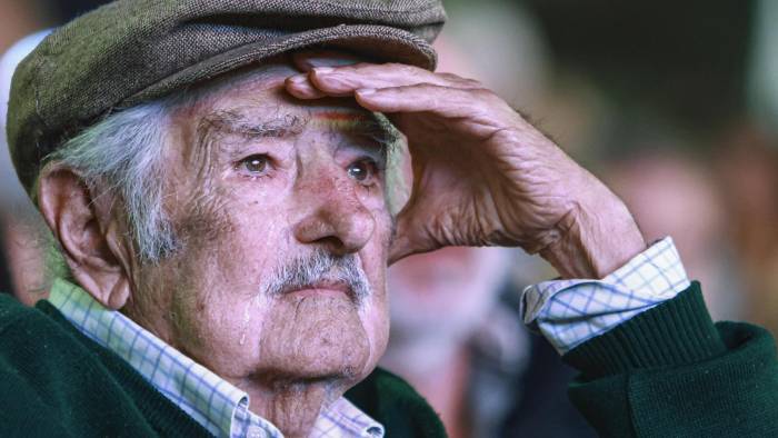 Fotografía de archivo del expresidente uruguayo José 'Pepe' Mujica durante un homenaje, en Montevideo. Fotografía de archivo del expresidente uruguayo José 'Pepe' Mujica durante un homenaje, en Montevideo.