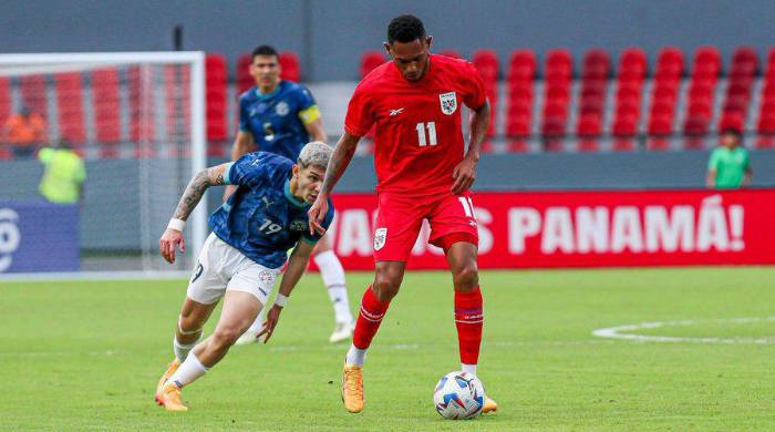 Ismael Díaz durante el partido ante Paraguay. Ismael Díaz durante el partido ante Paraguay.