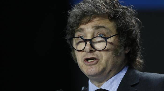 Foto de Javier Milei, presidente de Argentina. Foto de Javier Milei, presidente de Argentina.