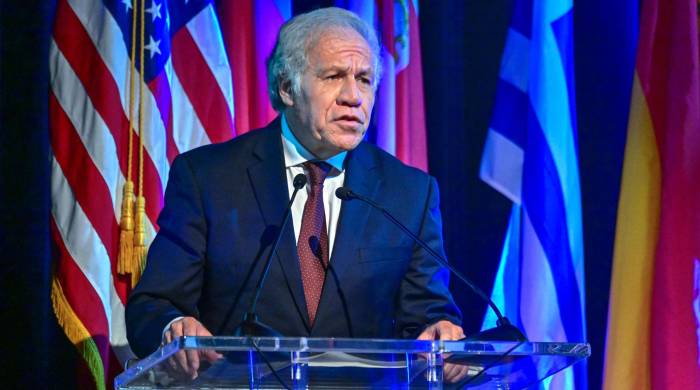 Fotografía de archivo del secretario general de la Organización de Estados Americanos (OEA), Luis Almagro Fotografía de archivo del secretario general de la Organización de Estados Americanos (OEA), Luis Almagro