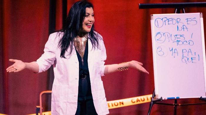La escritora y actriz Isabella Santo Domingo. La escritora y actriz Isabella Santo Domingo.