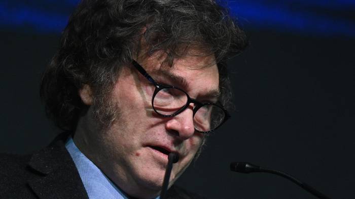 El presidente de Argentina, Javier Milei. El presidente de Argentina, Javier Milei.
