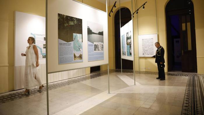 La exposición 'Panamá y Europa: caminos que unen'. La exposición 'Panamá y Europa: caminos que unen'.
