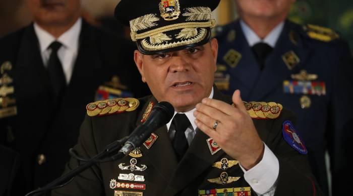 Fotografía de archivo del ministro de Defensa de Venezuela, Vladimir Padrino López. Fotografía de archivo del ministro de Defensa de Venezuela, Vladimir Padrino López.