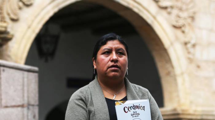 La directora del museo de etnógrafa y folclore Elvira Espejo. La directora del museo de etnógrafa y folclore Elvira Espejo.
