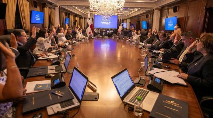 El Consejo de Gabinete estuvo encabezado por el presidente de la República, Laurentino Cortizo Cohen El Consejo de Gabinete estuvo encabezado por el presidente de la República, Laurentino Cortizo Cohen
