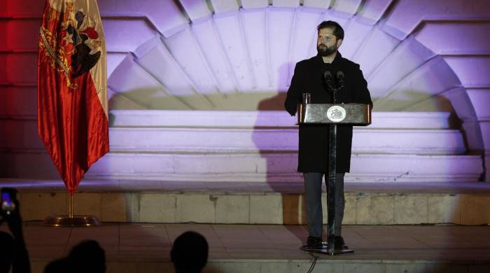 El presidente de Chile, Gabriel Boric.