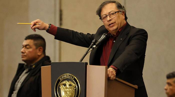 El presidente de Colombia, Gustavo Petro, en una fotografía de archivo. El presidente de Colombia, Gustavo Petro, en una fotografía de archivo.