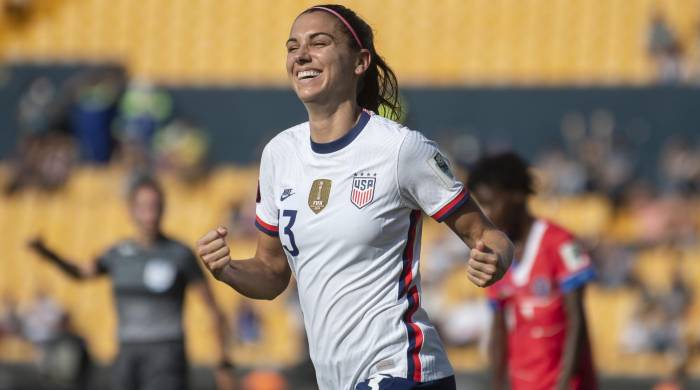 La futbolista estadounidense, Alex Morgan. La futbolista estadounidense, Alex Morgan.