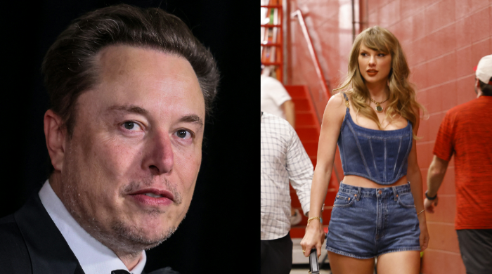 Fotos de archivo de AFP de Elon Musk y Taylor Swift. Fotos de archivo de AFP de Elon Musk y Taylor Swift.