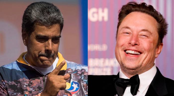 Fotografías del presidente de Venezuela, Nicolás Maduro (izq.), y el CEO de Tesla Motors Elon Musk. Fotografías del presidente de Venezuela, Nicolás Maduro (izq.), y el CEO de Tesla Motors Elon Musk.
