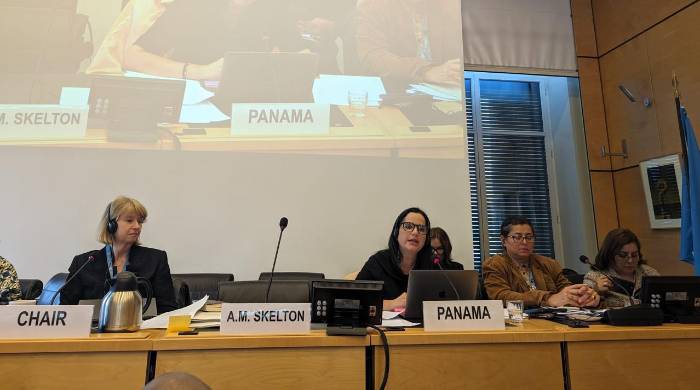 La delegación panameña fue liderada por la ministra de Desarrollo Social (Mides), María Inés Castillo. La delegación panameña fue liderada por la ministra de Desarrollo Social (Mides), María Inés Castillo.