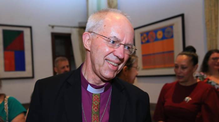 El arzobispo de Canterbury, Justin Welby, durante su gira en Panamá. El arzobispo de Canterbury, Justin Welby, durante su gira en Panamá.