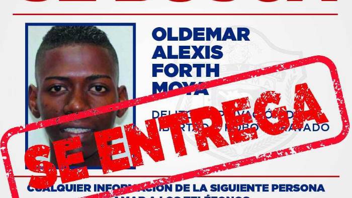 Luego de diversas acciones operativas, se concretó la entrega de Oldemar Forth Moya, uno de los más buscados por delitos de alta gravedad en el país. Luego de diversas acciones operativas, se concretó la entrega de Oldemar Forth Moya, uno de los más buscados por delitos de alta gravedad en el país.