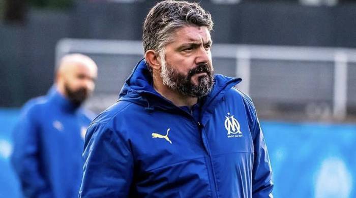 El entrenador Genaro Gattuso. El entrenador Genaro Gattuso.