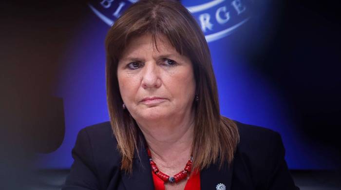 La ministra argentina de Seguridad, Patricia Bullrich, en una fotografía de archivo. La ministra argentina de Seguridad, Patricia Bullrich, en una fotografía de archivo.