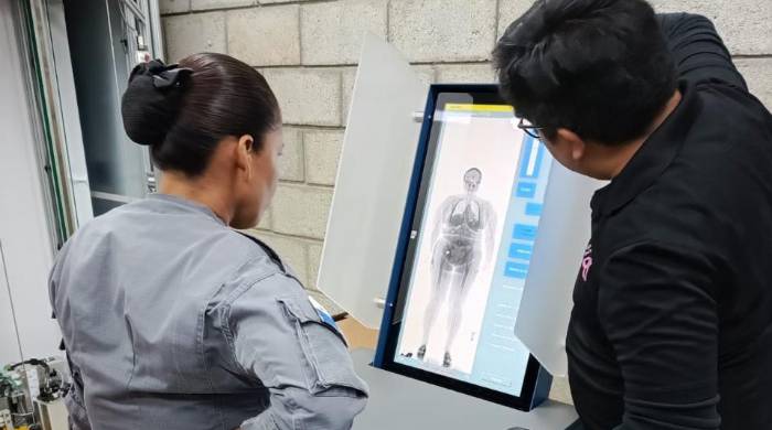 El nuevo ‘Body Scan’ instalado en La Nueva Joya. El nuevo ‘Body Scan’ instalado en La Nueva Joya.