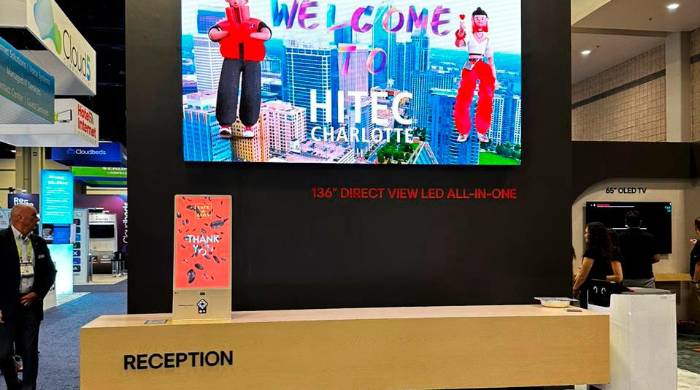 TV LG Hotel con Google Cast y Airplay, robots CLOi, pantallas DVLED y cargadores EV presentados en Hitec 2024 TV LG Hotel con Google Cast y Airplay, robots CLOi, pantallas DVLED y cargadores EV presentados en Hitec 2024