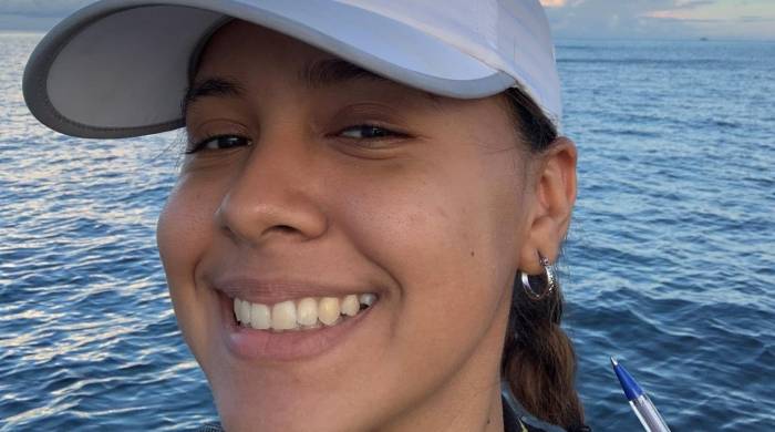 Analía Guerrero Romero estudia biología marina.
